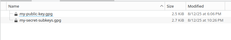 Flashdrive B contains two files